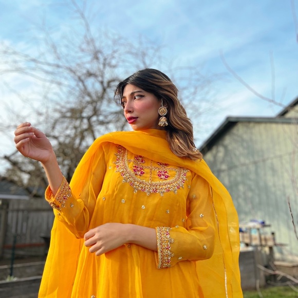 Agha Noor bridal dress Pakistani - Picture 9 of 9